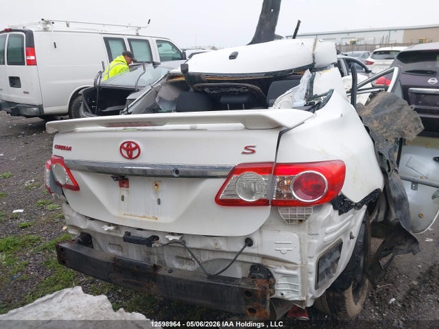 12598964 :رقم المزاد ، 2T1BU4EE0DC962559 vin ، 2013 Toyota Corolla S/le مزاد بيع