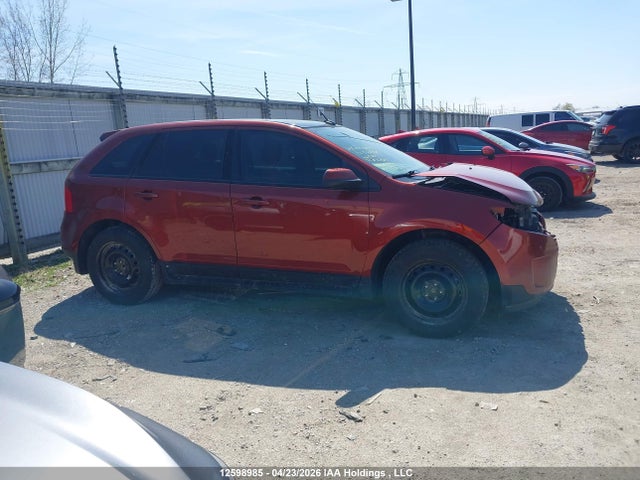 12598985 :رقم المزاد ، 2FMDK3J97EBA27501 vin ، 2014 Ford Edge Sel مزاد بيع