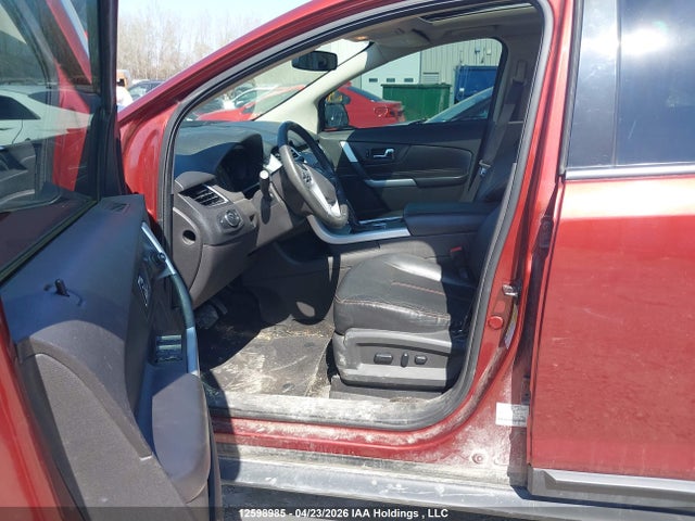 12598985 :رقم المزاد ، 2FMDK3J97EBA27501 vin ، 2014 Ford Edge Sel مزاد بيع