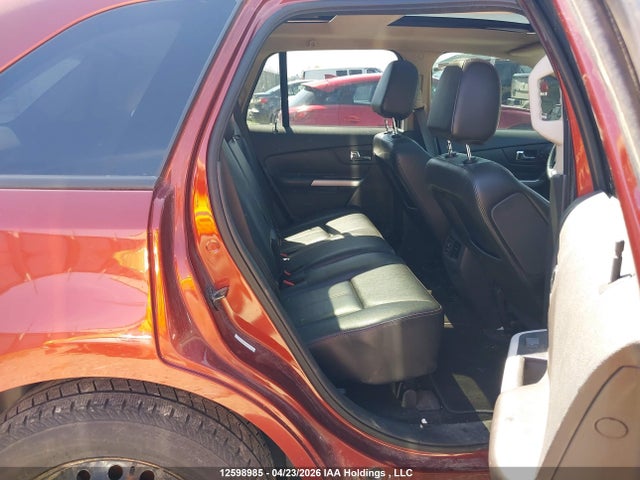 12598985 :رقم المزاد ، 2FMDK3J97EBA27501 vin ، 2014 Ford Edge Sel مزاد بيع