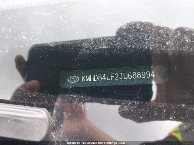 Продаж на аукціоні авто 2018 Hyundai Elantra Gl Se, vin: KMHD84LF2JU688994, номер лоту: 12599014