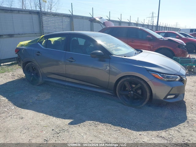2022 Nissan Sentra Sr/sr Midnight Edition მანქანა იყიდება აუქციონზე, vin: 3N1AB8DV5NY246206, აუქციონის ნომერი: 12599036