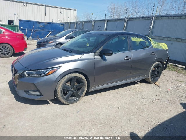 2022 Nissan Sentra Sr/sr Midnight Edition მანქანა იყიდება აუქციონზე, vin: 3N1AB8DV5NY246206, აუქციონის ნომერი: 12599036