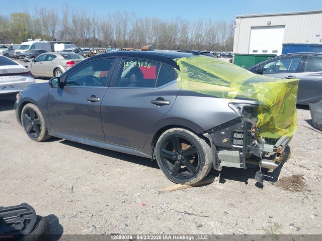 2022 Nissan Sentra Sr/sr Midnight Edition მანქანა იყიდება აუქციონზე, vin: 3N1AB8DV5NY246206, აუქციონის ნომერი: 12599036