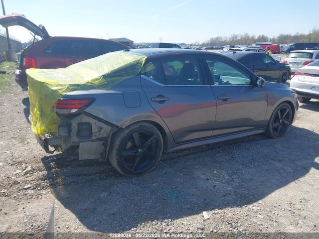 2022 Nissan Sentra Sr/sr Midnight Edition მანქანა იყიდება აუქციონზე, vin: 3N1AB8DV5NY246206, აუქციონის ნომერი: 12599036
