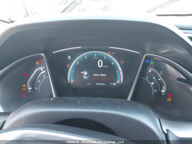 12596310 :رقم المزاد ، 2HGFC1F95HH102836 vin ، 2017 Honda Civic Touring مزاد بيع
