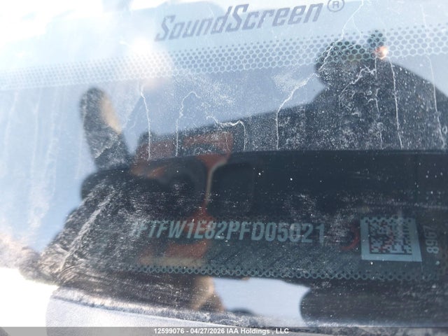 12599076 :رقم المزاد ، 1FTFW1E82PFD05021 vin ، 2023 Ford F150 Supercrew مزاد بيع