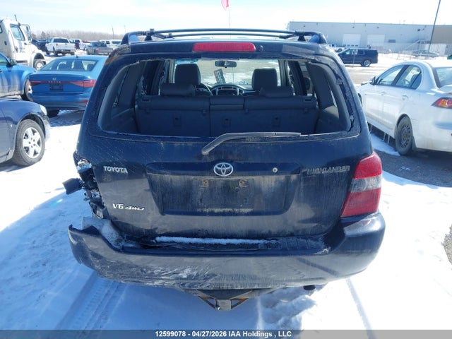 2006 Toyota Highlander V6 მანქანა იყიდება აუქციონზე, vin: JTEHP21A260143425, აუქციონის ნომერი: 12599078