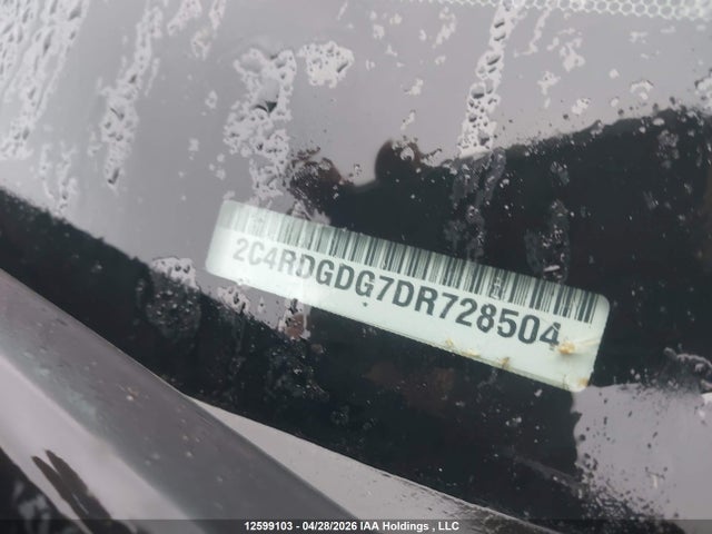 Продажа на аукционе авто 2013 Dodge Grand Caravan Crew, vin: 2C4RDGDG7DR728504, номер лота: 12599103