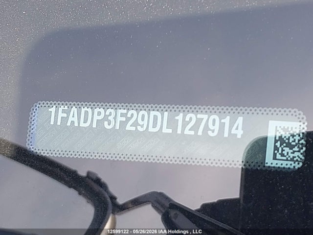 Aukcja sprzedaży 2013 Ford Focus Se, vin: 1FADP3F29DL127914, numer aukcji: 12599122
