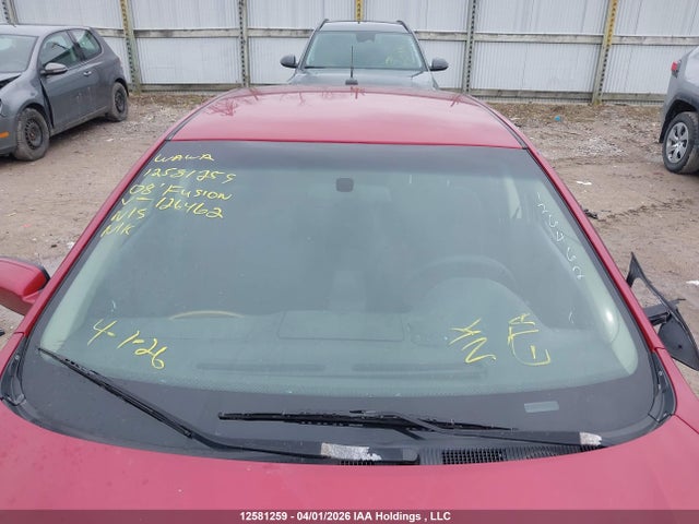 Продажа на аукционе авто 2008 Ford Fusion Se, vin: 3FAHP07Z28R126462, номер лота: 12581259