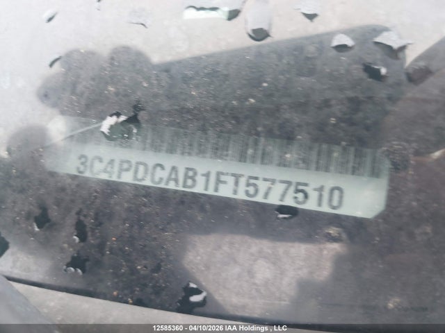 12585360 :رقم المزاد ، 3C4PDCAB1FT577510 vin ، 2015 Dodge Journey Cvp/se Plus مزاد بيع
