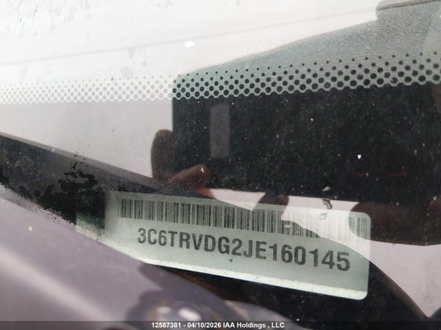 3C6TRVDG2JE160145 RAM Promaster 2500 High Roof