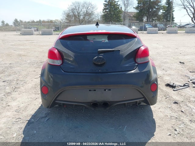 2013 Hyundai Veloster Turbo მანქანა იყიდება აუქციონზე, vin: KMHTC6AE3DU097741, აუქციონის ნომერი: 12599149
