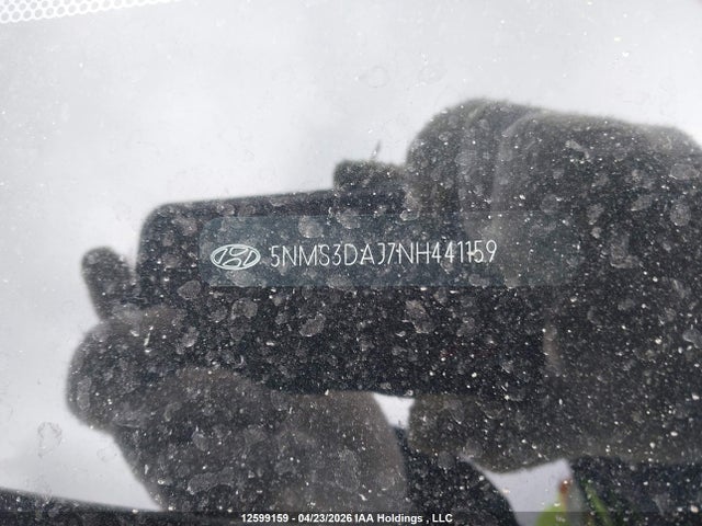 2022 Hyundai Santa Fe Sel მანქანა იყიდება აუქციონზე, vin: 5NMS3DAJ7NH441159, აუქციონის ნომერი: 12599159