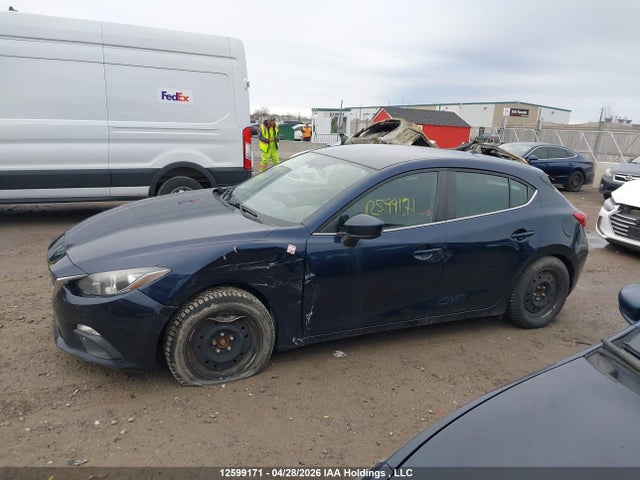12599171 :رقم المزاد ، 3MZBM1L70GM302243 vin ، 2016 Mazda Mazda3 مزاد بيع