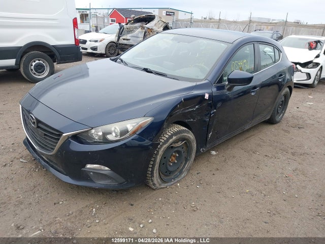 12599171 :رقم المزاد ، 3MZBM1L70GM302243 vin ، 2016 Mazda Mazda3 مزاد بيع
