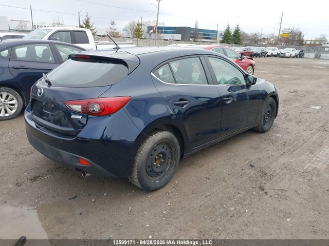 12599171 :رقم المزاد ، 3MZBM1L70GM302243 vin ، 2016 Mazda Mazda3 مزاد بيع