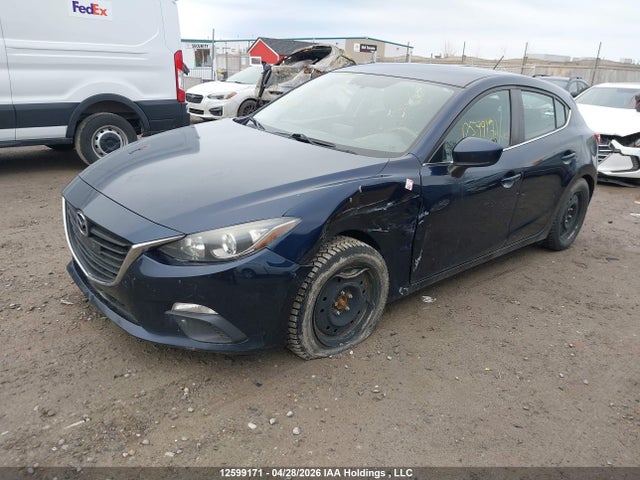 12599171 :رقم المزاد ، 3MZBM1L70GM302243 vin ، 2016 Mazda Mazda3 مزاد بيع