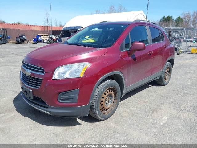 2016 Chevrolet Trax Lt მანქანა იყიდება აუქციონზე, vin: 3GNCJPSB4GL187958, აუქციონის ნომერი: 12599175