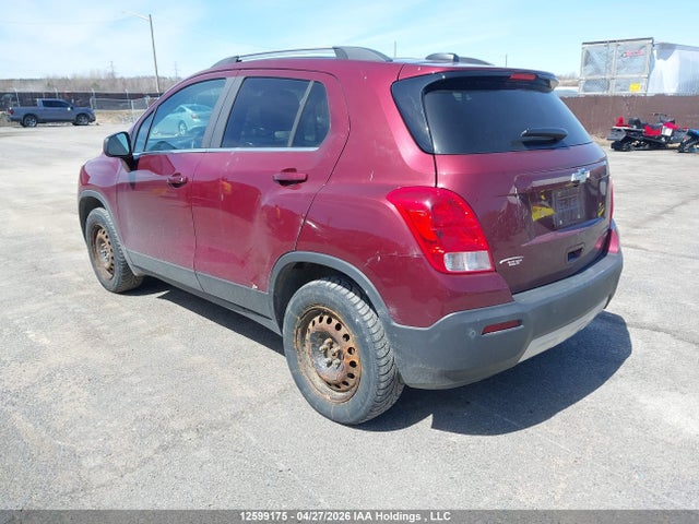 2016 Chevrolet Trax Lt მანქანა იყიდება აუქციონზე, vin: 3GNCJPSB4GL187958, აუქციონის ნომერი: 12599175