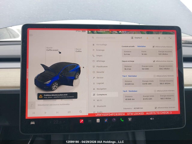 Tesla Model Y Rwd 2023 LRWYGDFD4PC939514 Image 7