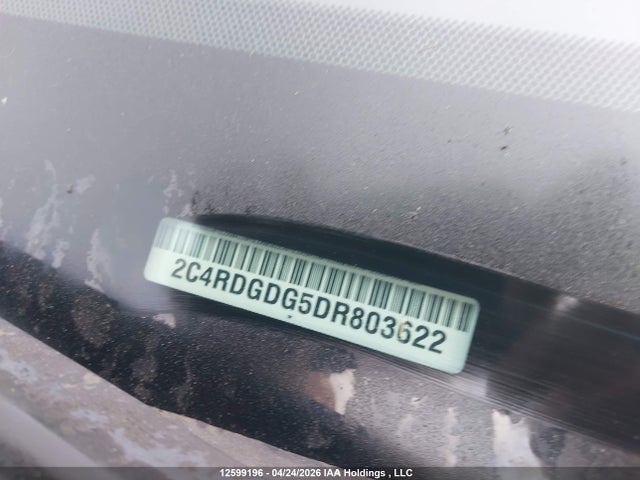 Aukcja sprzedaży 2013 Dodge Grand Caravan Crew, vin: 2C4RDGDG5DR803622, numer aukcji: 12599196