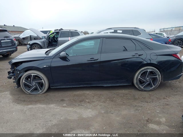 2023 Hyundai Elantra N Line მანქანა იყიდება აუქციონზე, vin: KMHLR4AF6PU573335, აუქციონის ნომერი: 12599214