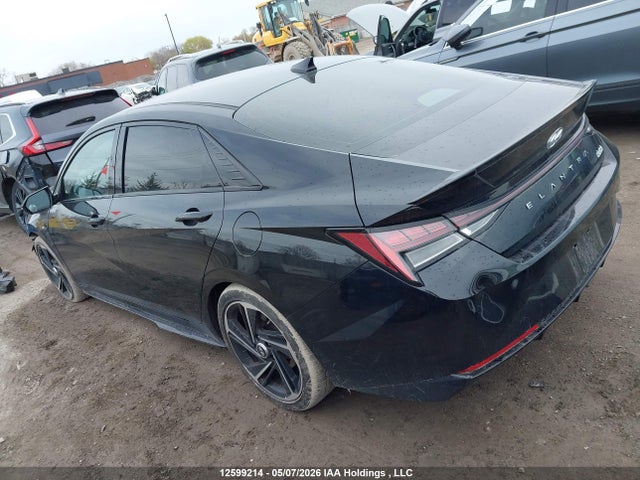 2023 Hyundai Elantra N Line მანქანა იყიდება აუქციონზე, vin: KMHLR4AF6PU573335, აუქციონის ნომერი: 12599214