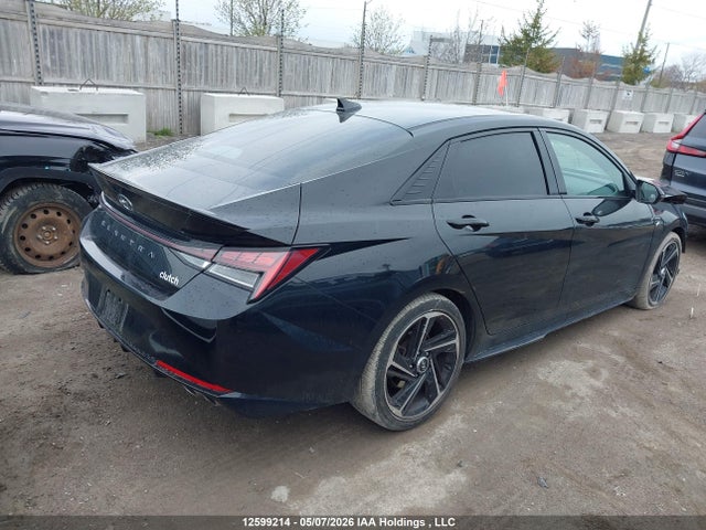 2023 Hyundai Elantra N Line მანქანა იყიდება აუქციონზე, vin: KMHLR4AF6PU573335, აუქციონის ნომერი: 12599214
