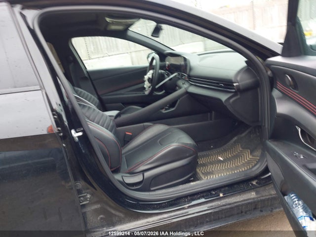 2023 Hyundai Elantra N Line მანქანა იყიდება აუქციონზე, vin: KMHLR4AF6PU573335, აუქციონის ნომერი: 12599214