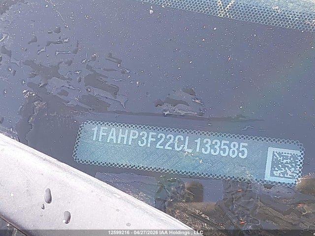 12599216 :رقم المزاد ، 1FAHP3F22CL133585 vin ، 2012 Ford Focus Se مزاد بيع