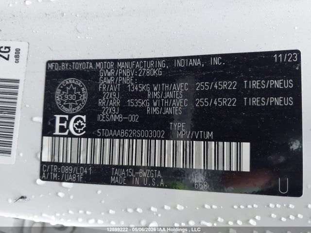 Продажа на аукционе авто 2024 Lexus Tx 350, vin: 5TDAAAB62RS003002, номер лота: 12599222