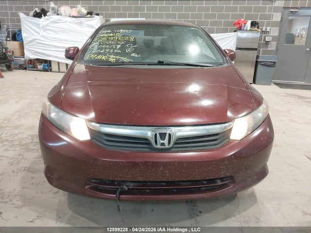 Aukcja sprzedaży 2012 Honda Civic Lx, vin: 2HGFB2F4XCH062159, numer aukcji: 12599228