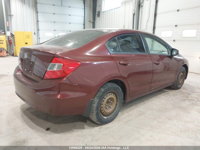 Aukcja sprzedaży 2012 Honda Civic Lx, vin: 2HGFB2F4XCH062159, numer aukcji: 12599228