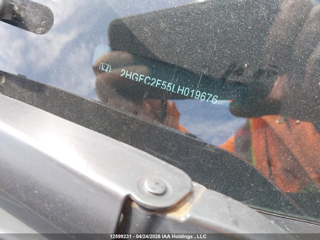 Продаж на аукціоні авто 2020 Honda Civic Lx, vin: 2HGFC2F55LH019676, номер лоту: 12599231