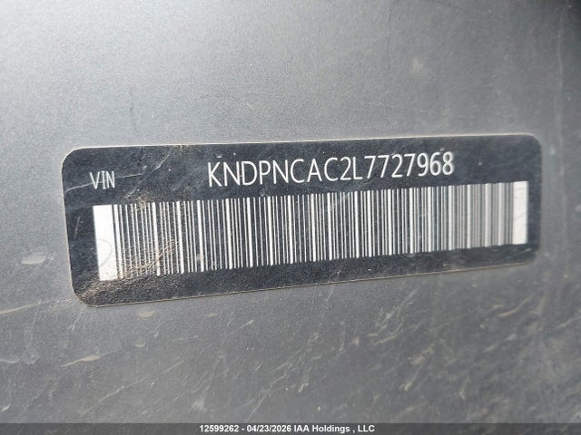 Aukcja sprzedaży 2020 Kia Sportage Ex, vin: KNDPNCAC2L7727968, numer aukcji: 12599262