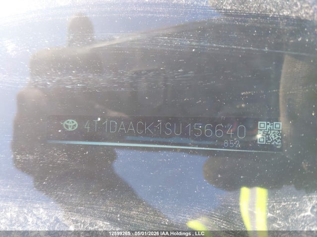 12599265 :رقم المزاد ، 4T1DAACK1SU156640 vin ، 2025 Toyota Camry Se مزاد بيع