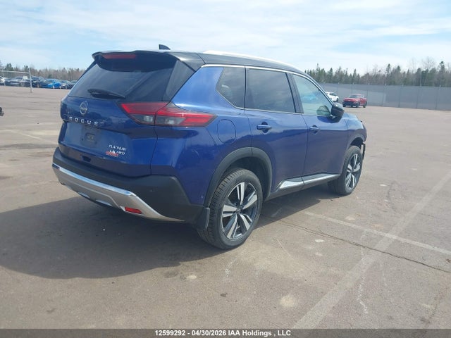 JN8BT3DD6NW276352 Nissan Rogue Platinum