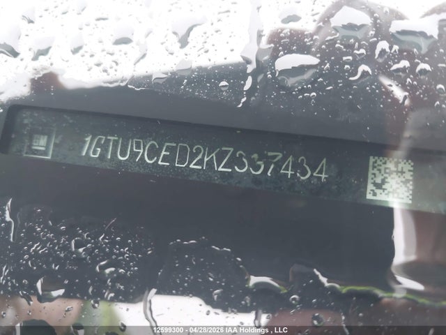 1GTU9CED2KZ337434 GMC Sierra K1500 Elevation