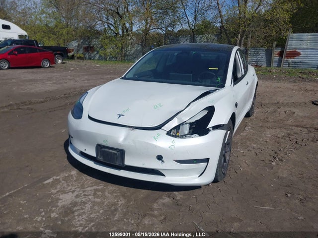 12599301 :رقم المزاد ، 5YJ3E1EA5NF374473 vin ، 2022 Tesla Model 3 مزاد بيع