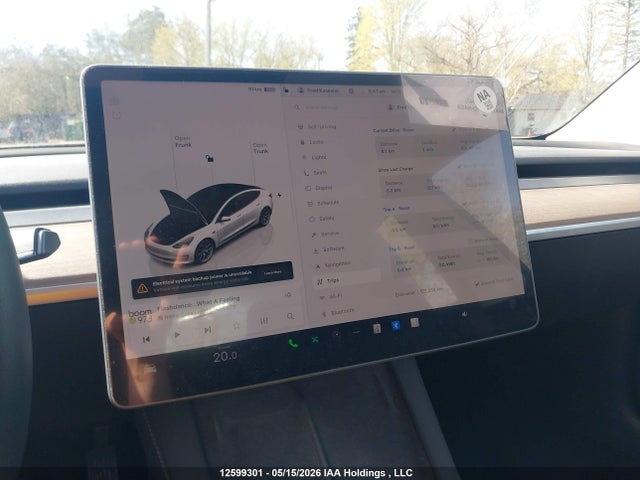 12599301 :رقم المزاد ، 5YJ3E1EA5NF374473 vin ، 2022 Tesla Model 3 مزاد بيع