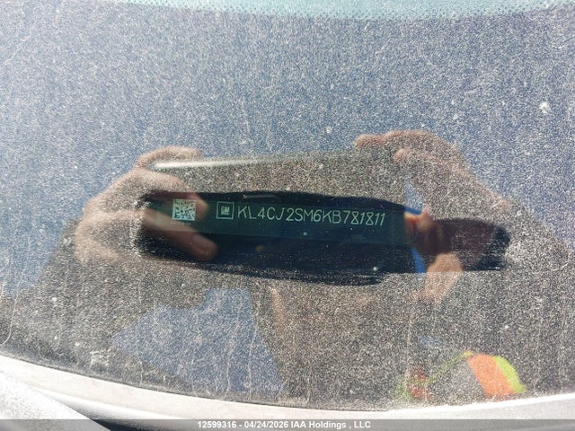 12599316 :رقم المزاد ، KL4CJ2SM6KB781811 vin ، 2019 Buick Encore Sport Touring مزاد بيع