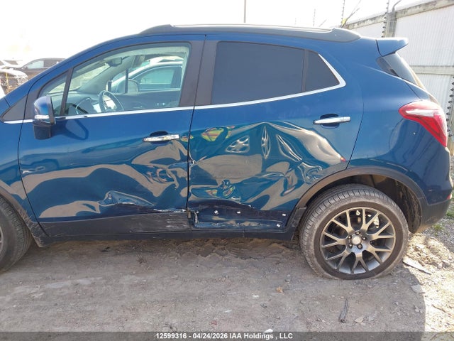 12599316 :رقم المزاد ، KL4CJ2SM6KB781811 vin ، 2019 Buick Encore Sport Touring مزاد بيع