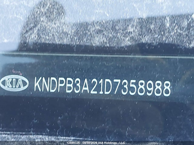 2013 Kia Sportage Lx მანქანა იყიდება აუქციონზე, vin: KNDPB3A21D7358988, აუქციონის ნომერი: 12599326