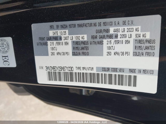 3MVDMBDY0SM871030 Mazda Cx-30 Gt W/turbo