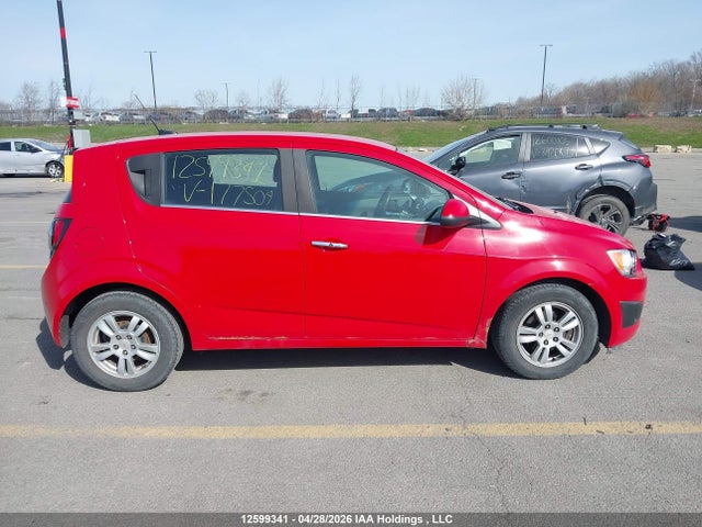Aukcja sprzedaży 2012 Chevrolet Sonic Lt, vin: 1G1JD6EH0C4177504, numer aukcji: 12599341