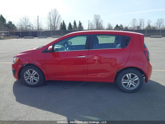 Aukcja sprzedaży 2012 Chevrolet Sonic Lt, vin: 1G1JD6EH0C4177504, numer aukcji: 12599341