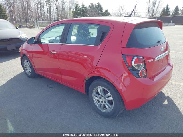 Aukcja sprzedaży 2012 Chevrolet Sonic Lt, vin: 1G1JD6EH0C4177504, numer aukcji: 12599341
