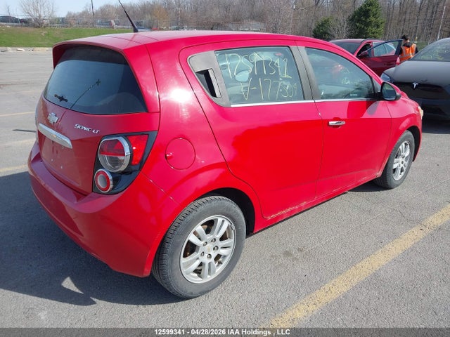 Aukcja sprzedaży 2012 Chevrolet Sonic Lt, vin: 1G1JD6EH0C4177504, numer aukcji: 12599341